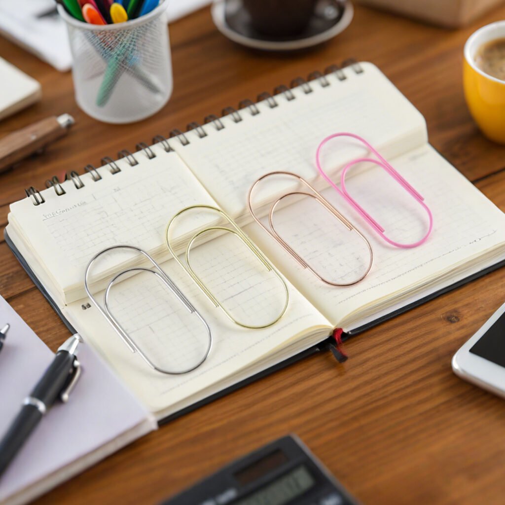 50mm jumbo round metal paper clips