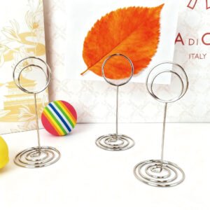 85mm Peacock Round Metal Memo and Photo Clip