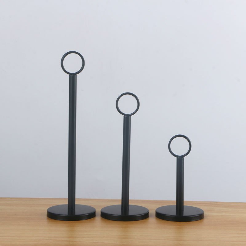 base business card and table number holder