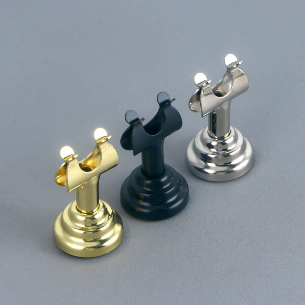 metal half teardrop non slip table number and place card clip