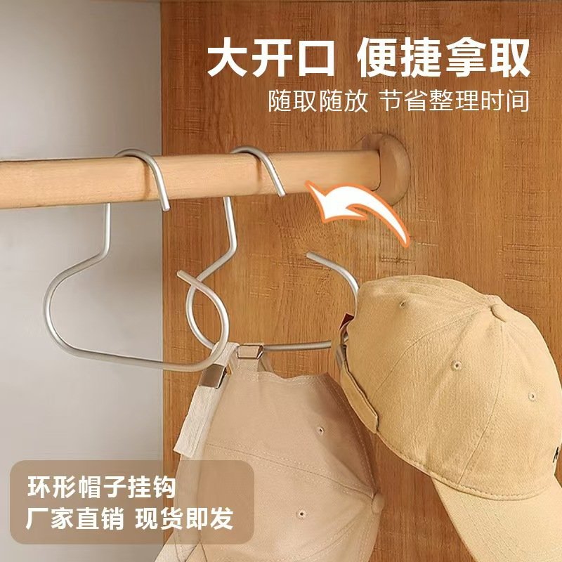 no drill baseball cap and bag storage rack with hooks