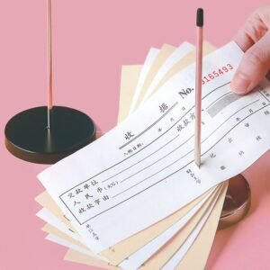 Stainless Steel Receipt Spike and Order Holder for Restaurant Kitchens
