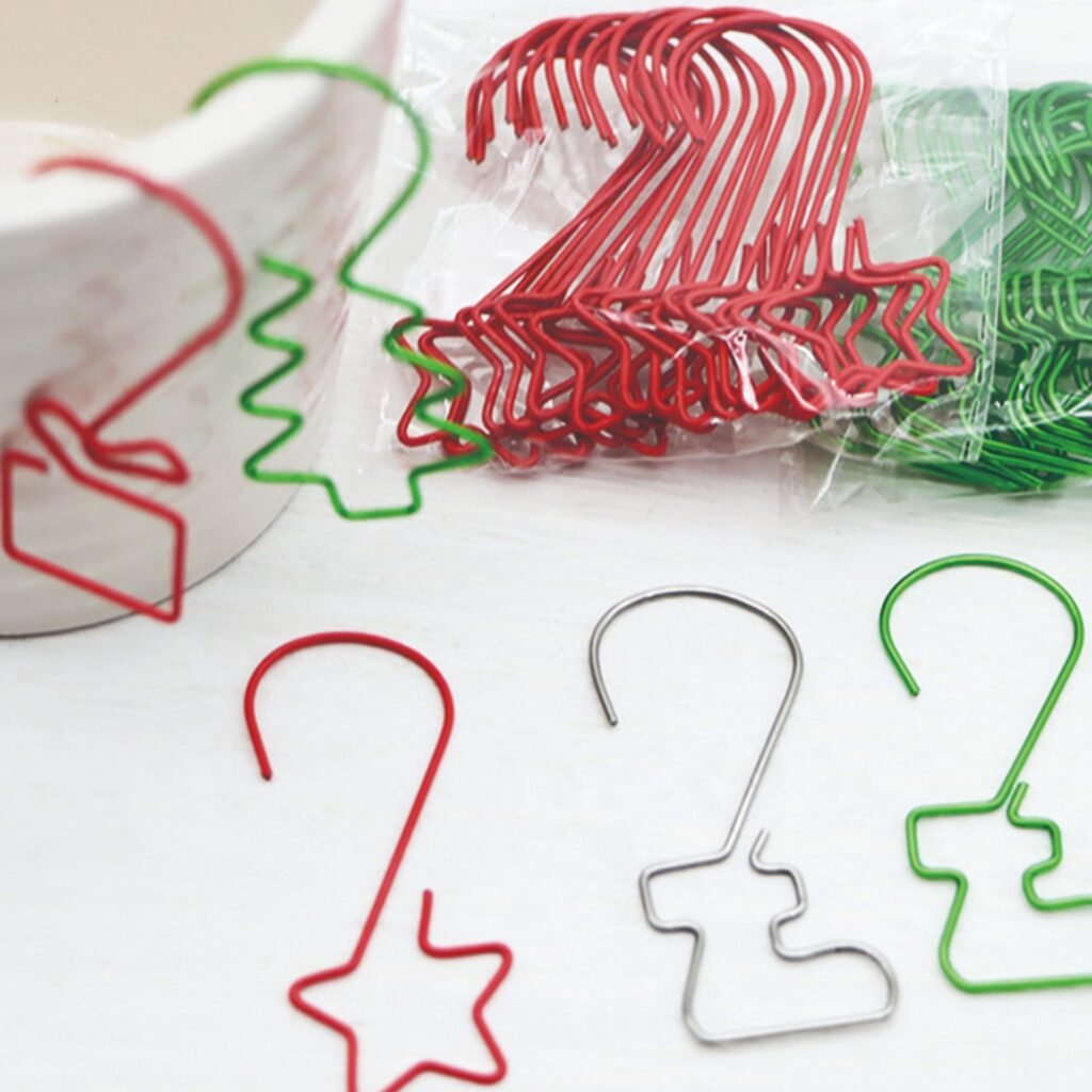 star and gift box shaped s hooks for christmas decoration