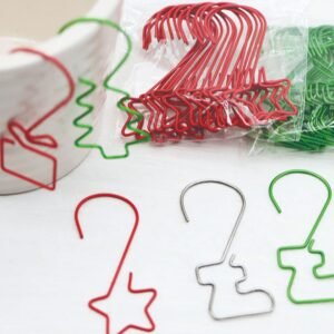 Star and Gift Box Shaped S Hooks for Christmas Decoration