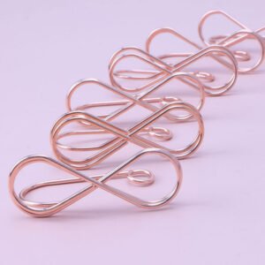 Triangle Metal Business Card and Heart Memo Clip
